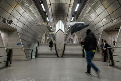 Umbrella on the Tube